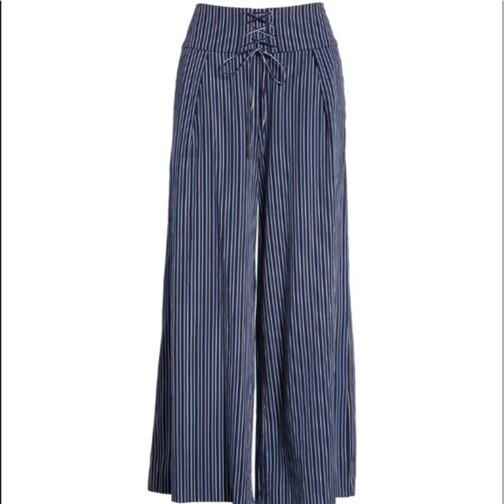 PAIGE Charisma high rise stripe wide leg pants - Picture 9 of 9